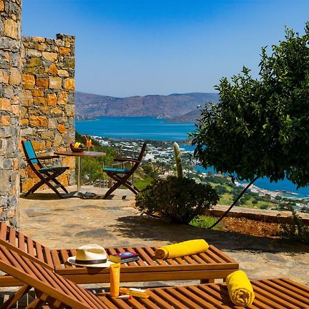 Athina Stunning Elounda View Apartment Bagian luar foto