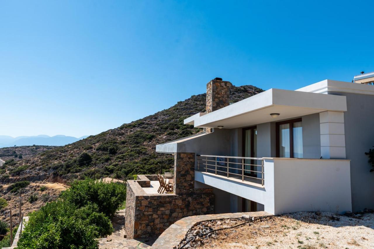 Athina Stunning Elounda View Apartment Bagian luar foto