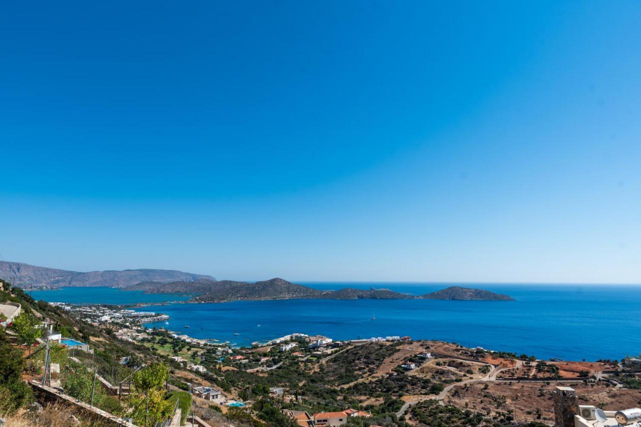 Athina Stunning Elounda View Apartment Bagian luar foto