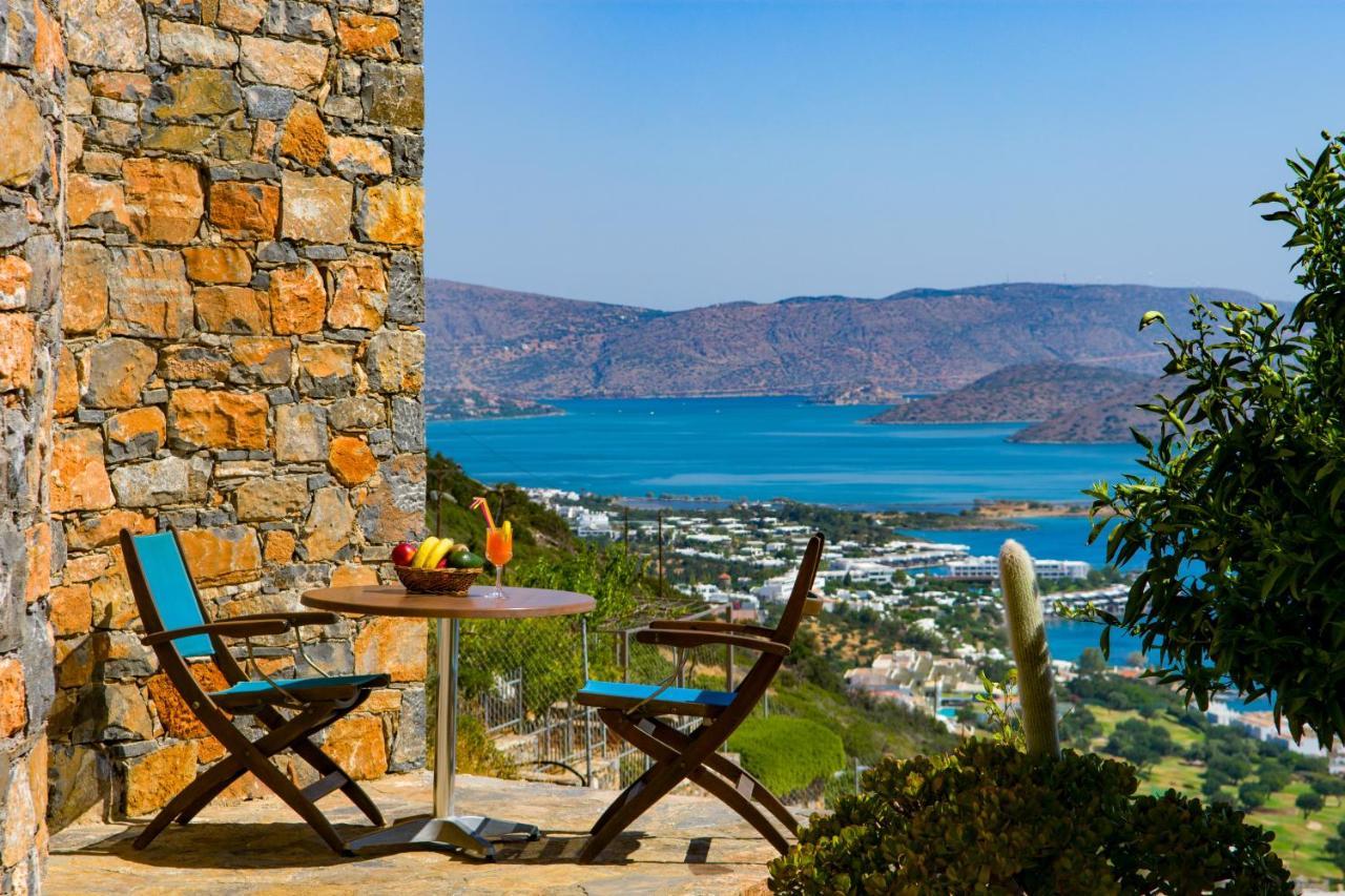 Athina Stunning Elounda View Apartment Bagian luar foto