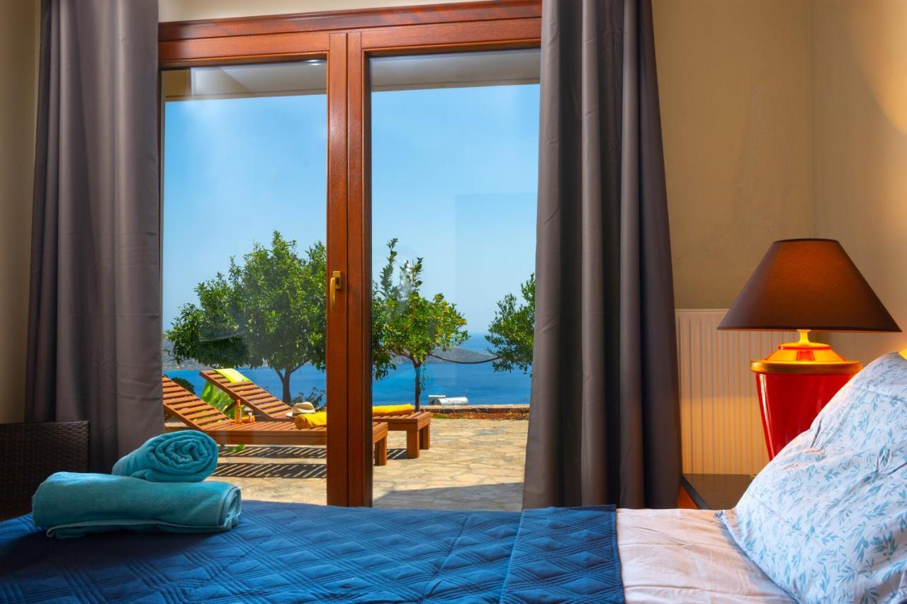 Athina Stunning Elounda View Apartment Bagian luar foto